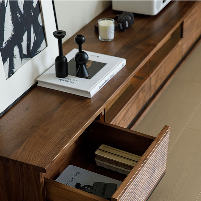 Meuble télé de style nord-américain, 78.74"