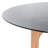Angelou Round Glass Top Solid Wood Base Dining Table-86595559