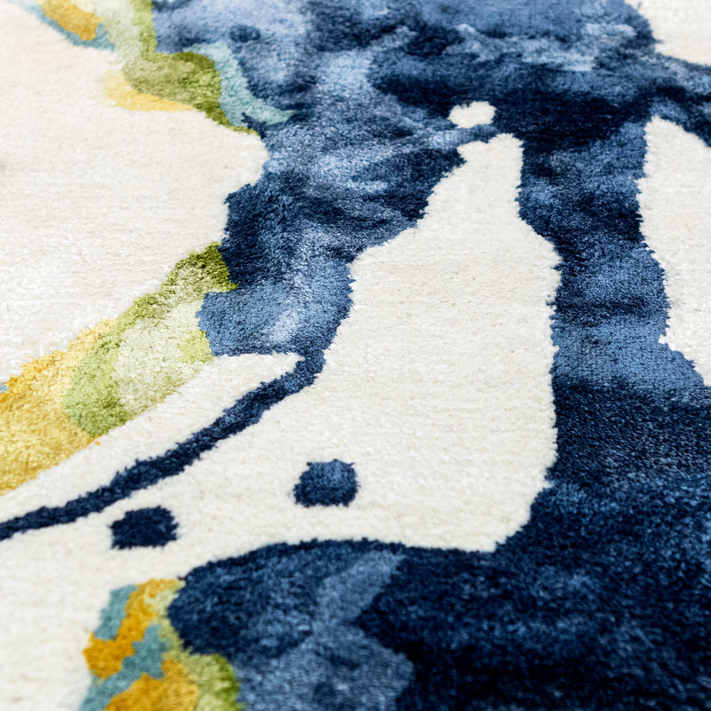 Abstract Area Rug, Rectangle 9' x 12'