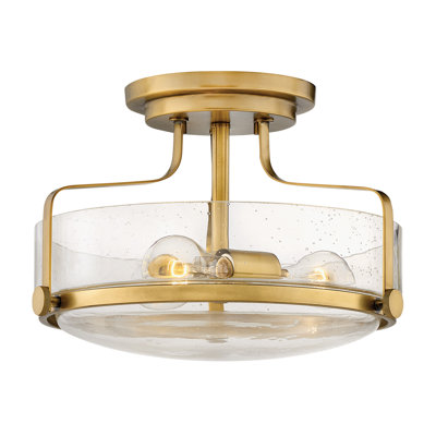 Harper 3 - Light Simple Bowl Semi Flush Mount