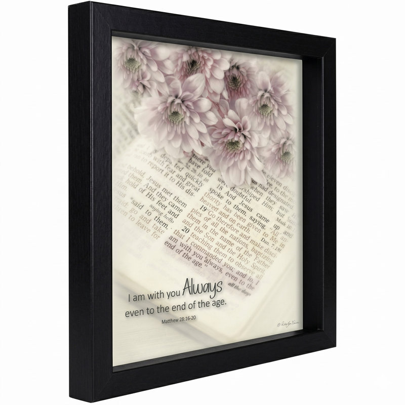 Framed Art I Am With You Always