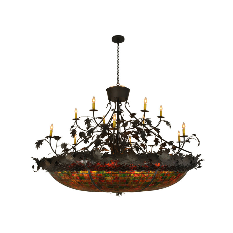Rustic Lodge 12 - Light Chandelier