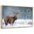 Floating Frame Natural Wood