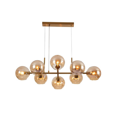 Peetz 8 - Light Kitchen Island Chandelier