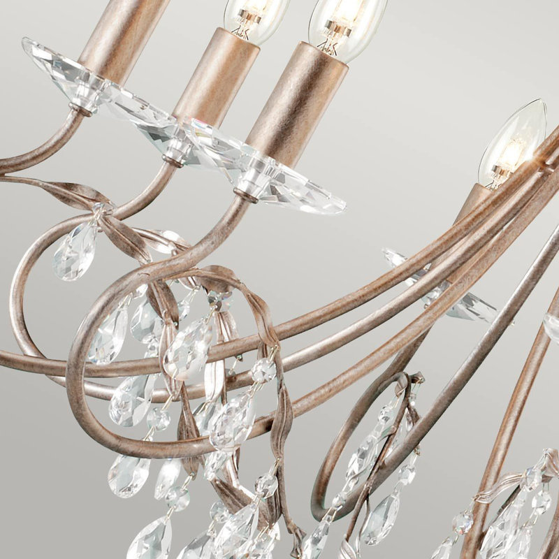 Bardin 8 - Light Candle Style Chandelier