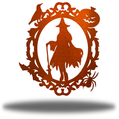 Décoration murale en métal Witch Mirror