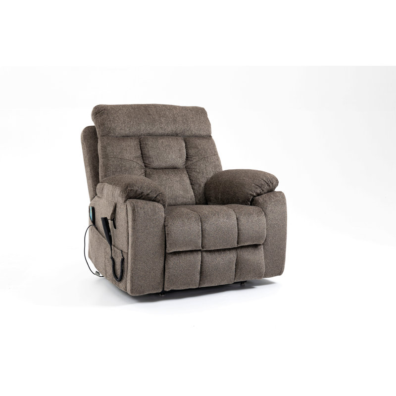Fauteuil électrique Old Age, Marron foncé