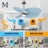 Alessandra - Five Blade Ceiling Fan - Integrated LED-1043533100-1043533118