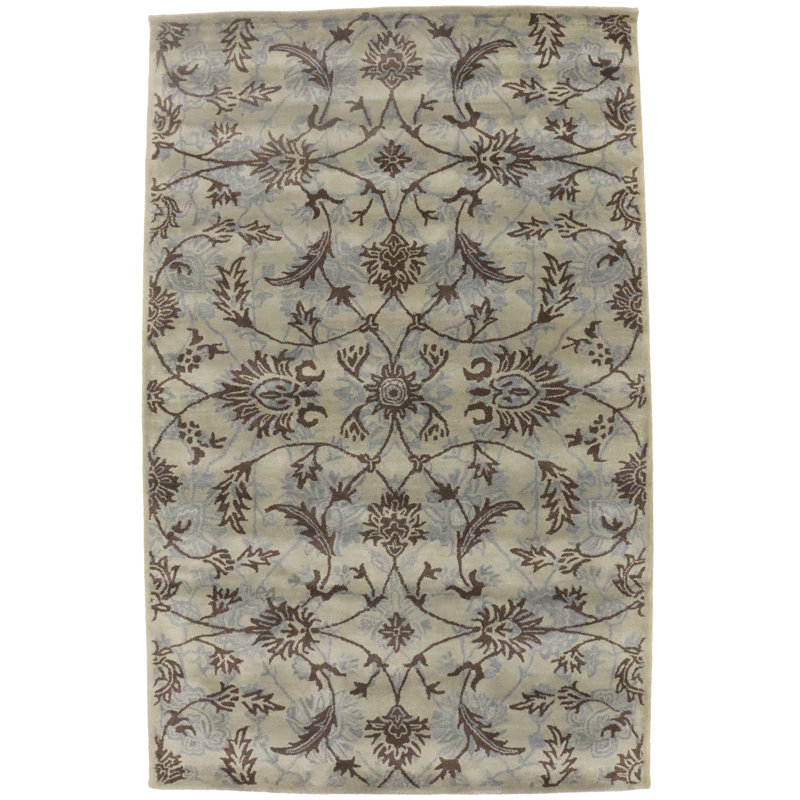 Tapis moderne touffeté à la main 5 x 8 Maroula