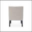 Fauteuil polyvalent en velours capitonné avec conception robuste à quatre pieds pour toutes les occasions