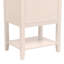 Meuble-lavabo de 20 po avec lavabo, armoire de salle de bain avec porte à fermeture douce, support de rangement et tablette ouverte-111123788