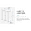 Armoire de salle de bain murale h 22 po x l 24 po x p 8 po Elan
