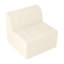 Canapé modulaire en U en forme de U, canapé modulaire compressé en velours côtelé de style minimaliste moderne, canapé-lit pour le salon, la chambre à coucher, canapé-lit compressé confortable - Design économe en espace-BEIGE-121059747
