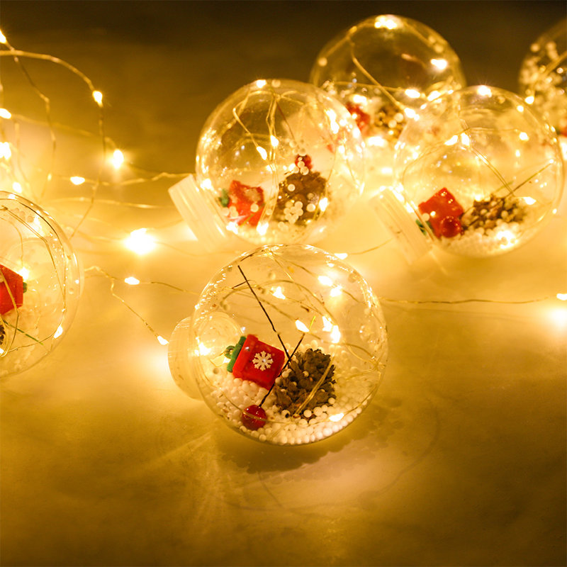 300cm LED Twinkle Globe String Lights