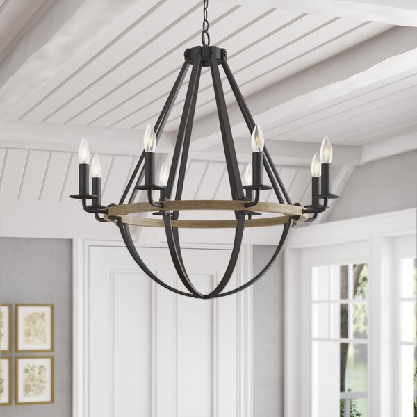 Gracie Oaks Thiele 8 - Light Dimmable Empire Chandelier & Reviews | Wayfair