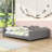 Wood Upholstered Daybed with Cloud-Shaped Backrest-1521390490-1513566559