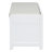 43" Distressed Shutter Storage Bench, Entryway Storage with Storage-569099699