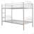 Twin Over Twin Metal Bunk Bed-1830513667
