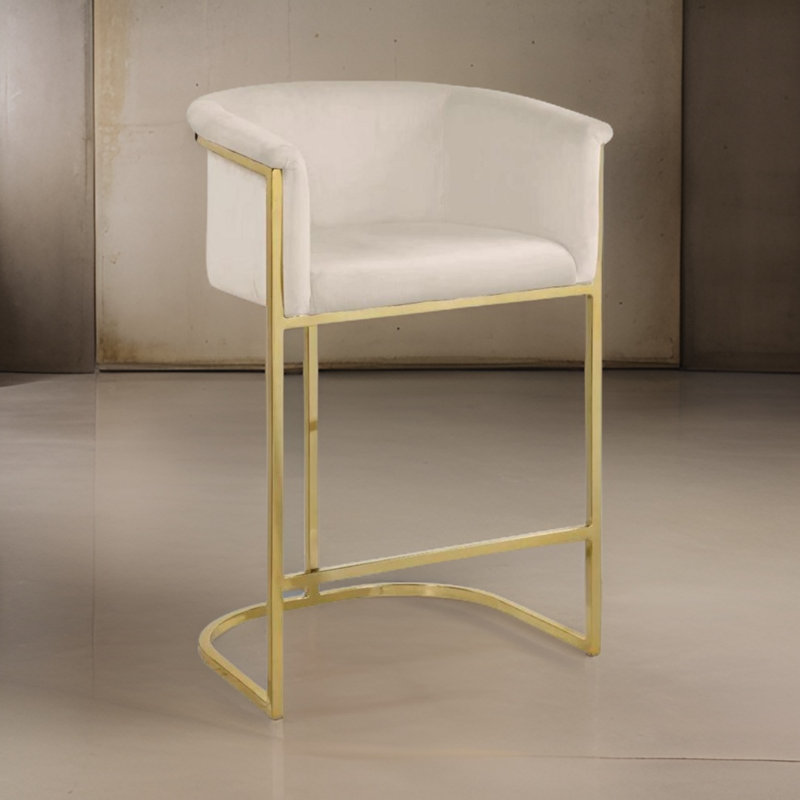 Tabouret 27 po, Beige