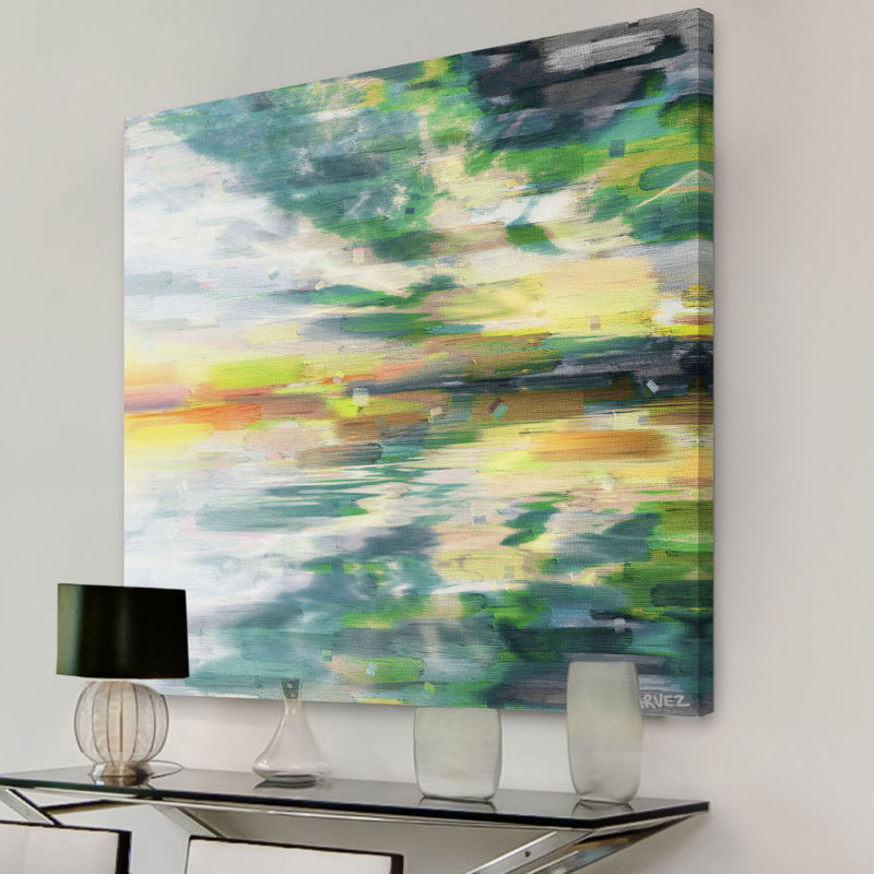 Parvez Taj - Wrapped Canvas Painting, 45cm H x 45cm W x 3.8cm D