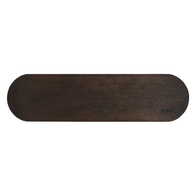 Console rustique avec pieds cannelés Trexm