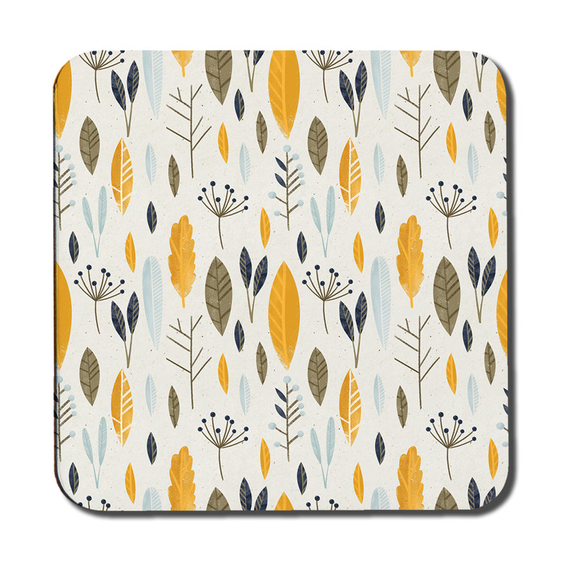 Square 6 Piece Coaster Set