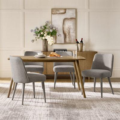 Ensemble de 4 chaises rembourrées Verity