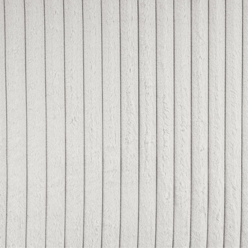 Lit pour grand lit avec revêtement - tissu plateforme gris pierre