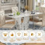 Ensemble de salle à manger 63 "Modern Glam-1668582191-1668582177