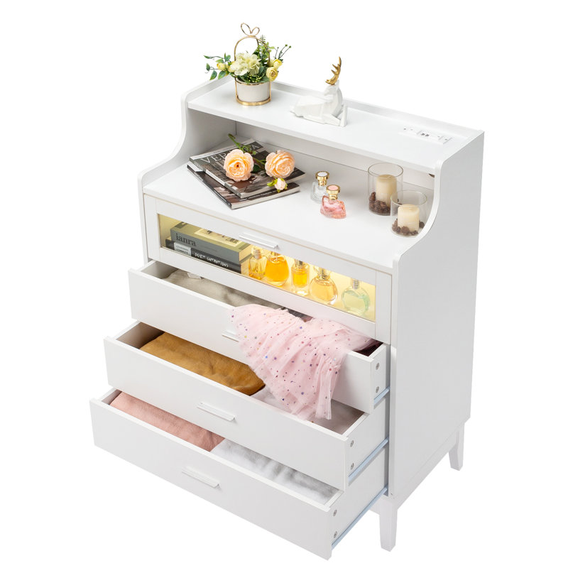 Commode Keyera, Blanc