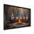 Cadre pour photo simple noir, bois massif