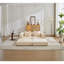 Canapé à compression, canapé-lit au sol convertible avec structure de forme fixe, canapé modulaire sans os sans causeuse, sans assemblage requis, tissu chenille, pour la chambre à coucher du salon-1828088034
