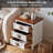 3-Drawer Storage Side Table-1730070926