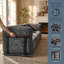Canapé modulaire 120 po Chenille-2095614614