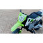Moto électrique pour enfants Forever Source 12V, roues d'entraînement, suspension à ressort, accélérateur à torsion, lumières DEL et musique, idéale pour les enfants de 3 à 5 ans, vert