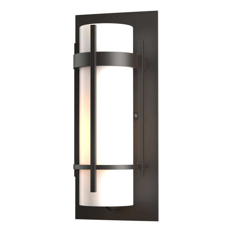 Banded Outdoor Flush Mount, Coastal Oil Rubbed Bronze, 25.9" H x 9.9" W x 8.1" D
