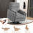 Power Lift Recliner Chair, Round Plush Faux Fur Footrest, Modern Electric Lounge Chair, Sturdy For Living Room, Bedroom-765143040