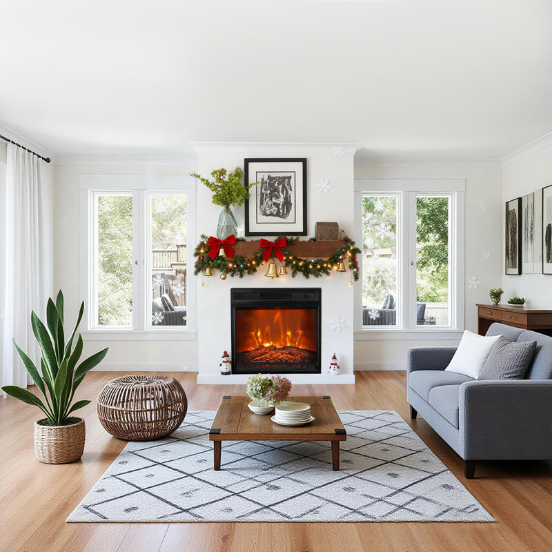Merauke 24'' W Insert Electric Fireplace
