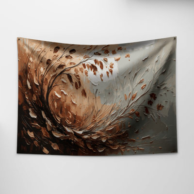 Thanksgiving Neutral tone fall palettes Wall Tapestry