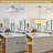19.6" Antique Gold Modern/contemporary Integrated LED Fabric Drum Chandelier-1150619908-1150619914