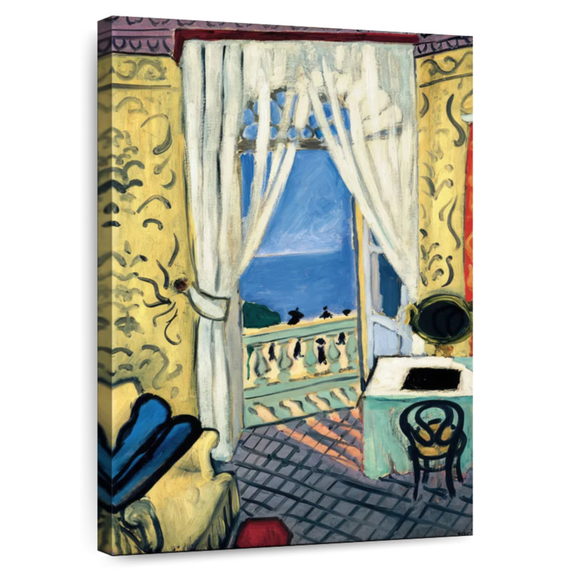 Lilie Interior With A Violin Case, 30" H x 20" W