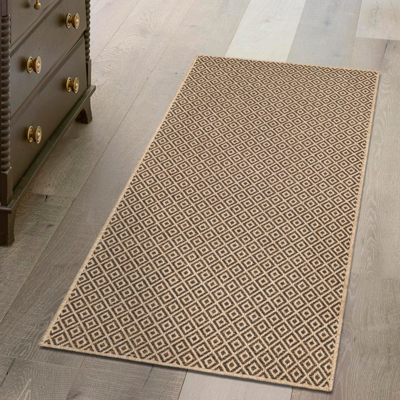 Geometric Indoor Rug, Runner 2'9" x 6'1"