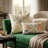 Lake Geometric Outdoor Reversible Throw Pillow-1926073219