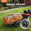 VEVOR Heavy-Duty 1500 lbs ATV Dump Trailer – 15 Cu. Ft. Tow-Behind Garden Cart for Tractors, Mowers & UTVs