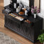 Buffet de cuisine Louie avec tablettes et tiroirs réglables-333493370