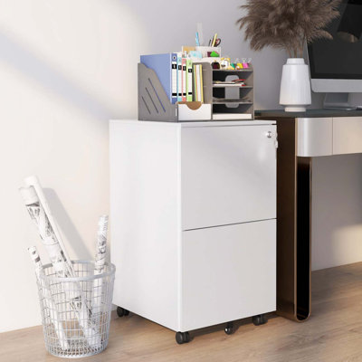 Aldrin 2 Drawer Filing Cabinet