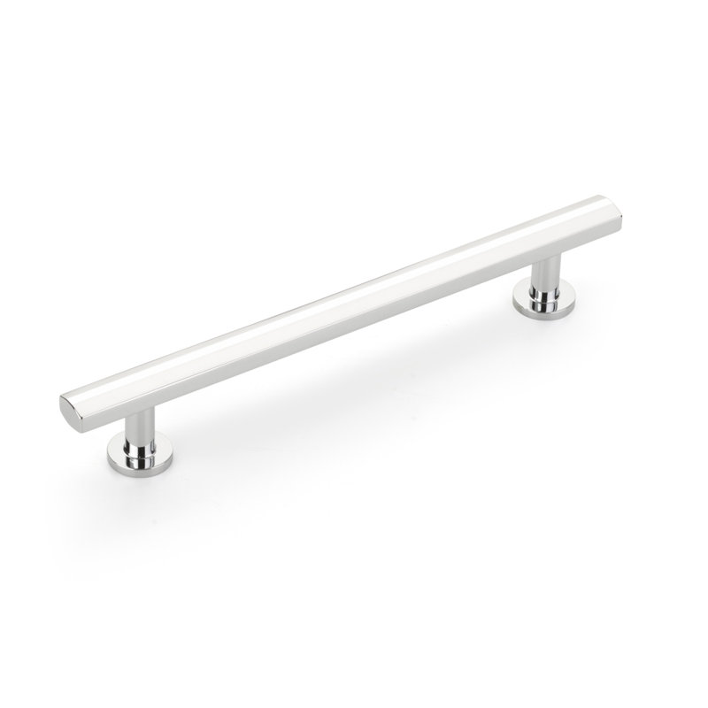 Heathrow Bar Pull, Polished Nickel, 6"