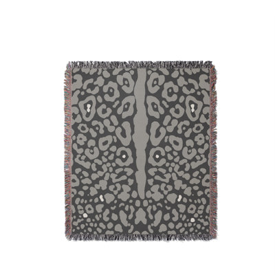 Cheetah Print  Cotton Throw Blanket