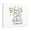 Loved You Romans 5:8 1 Piece Wrapped Canvas Wall Art-682157894