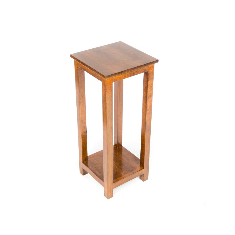 Asro Plant Stand, 60cm H x 25cm W x 25cm D, Walnut